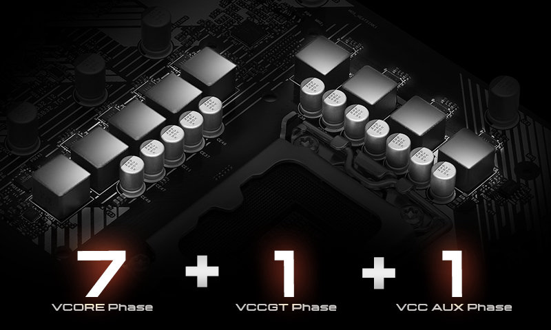 7+1+1 Power Phase Design